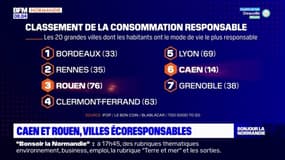 Normandie: Caen et Rouen au palmarès des villes les plus écoresponsables