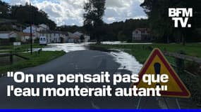 ROBIN DE BFM - des villages vendéens en partie inondés ce jeudi