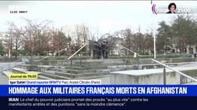 Un hommage aux militaires français morts en Opex après les propos provocateurs de Donald Trump sur les soldats de l'Otan qui ont pris part aux opérations en Afghanistan 