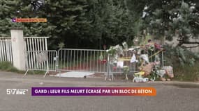 Gard : leur fils meurt écrasé par un bloc de béton