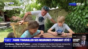 L'esprit du cahier de vacances dans un jeu vidéo grâce à une application mobile