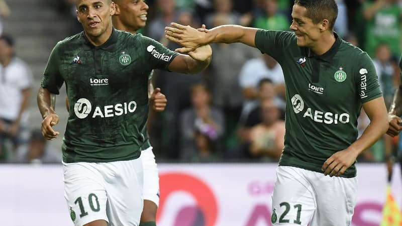 Wahbi Khazri et Romain Hamouma