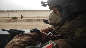 Un militaire français de l'opération Barkhane au Mali, en mars 2019.