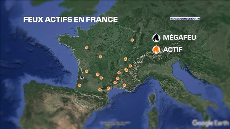 Gironde, Aveyron, Jura, Drôme... Les incendies se multiplient en France