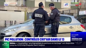 Épisode de pollution à Marseille: les policiers contrôlent la circulation différenciée