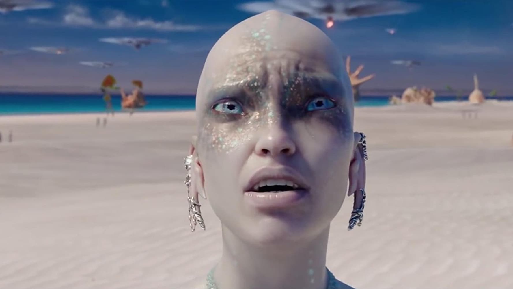 Sasha Luss dans "Valérian et la cité des mille planètes".