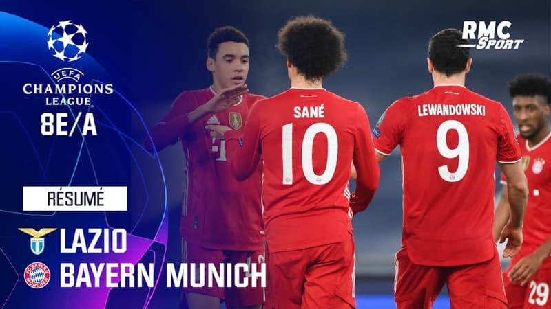 Résumé : Lazio 1-4 Bayern Munich - Ligue des champions 8e de finale aller