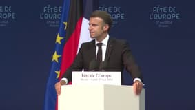 Emmanuel Macron: "Nous devons penser notre défense et notre sécurité par nous-mêmes et pour nous-même, en tant qu'Européens"