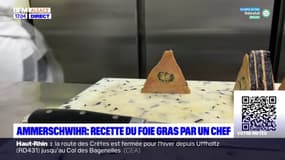 Ammerschwihr: la recette de l'origami de foie gras au saké