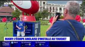 Pas-de-Calais: l'équipe anglaise de rugby s'installe au Touquet