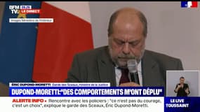 Éric Dupond-Moretti: "Le temps n'est pas au bla-bla, il est à un véritable travail de co-construction"