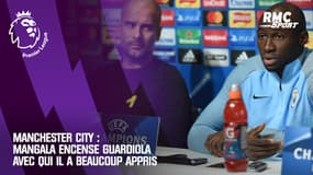 Manchester City : Mangala encense Guardiola avec qui il a beaucoup appris 