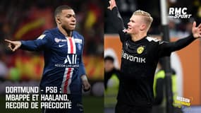 Dortmund - PSG : Mbappé et Haaland, record de précocité