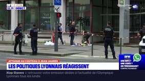 Attaque au couteau à Lyon: les politiques lyonnais réagissent