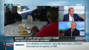 "Ce qu'a voulu faire Donald Trump c'est proprement scandaleux ! Séparer un enfant de sa mère, c'est ne pas respecter simplement l'humanité elle même"