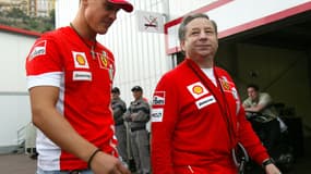 Michael Schumacher et Jean Todt en 2007