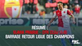 Résumé : Slavia Prague - CFR Cluj (1-0) – Barrage retour Ligue des champions