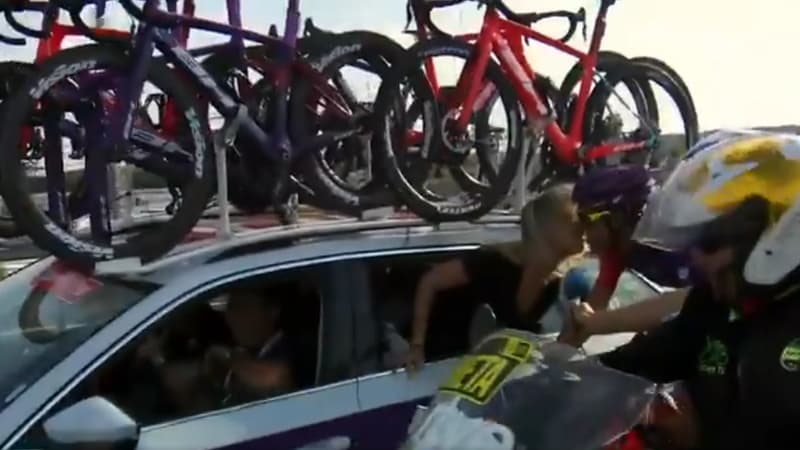 La demande en mariage de Jesus Ezquerra sur les routes de la Vuelta