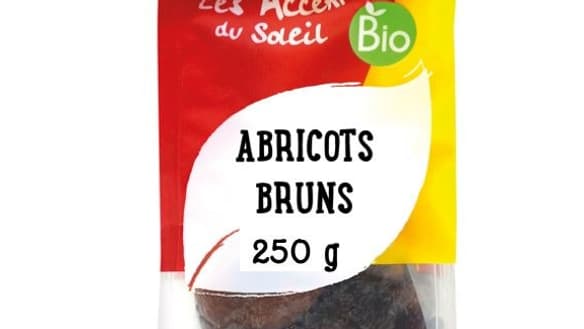 Ces abricots bruns séchés biologiques sont rappelés.

