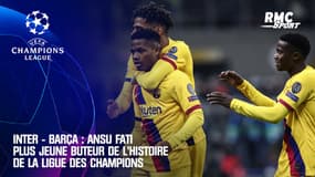 Inter - Barça : Ansu Fati plus jeune buteur de l’histoire de la Ligue des champions