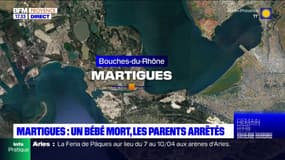 Martigues: un bébé mort, les parents arrêtés