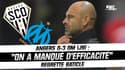 Angers 0-3 OM : "On a manqué d'efficacité" regrette Baticle