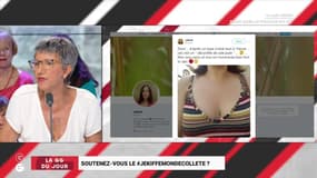 "Aujourd’hui, les machos, les sexistes et autre religieux… Tous ont leur police vestimentaire ! Ça commence à faire beaucoup !" #Jekiffemondécolleté