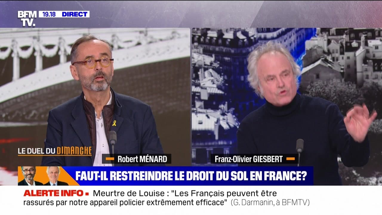 Le duel du dimanche : Faut-il restreindre le droit du sol en France ? - 09/02