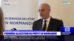 Le nouveau préfet de Normandie, Jean-Benoît Albertini, a pris ses fonctions