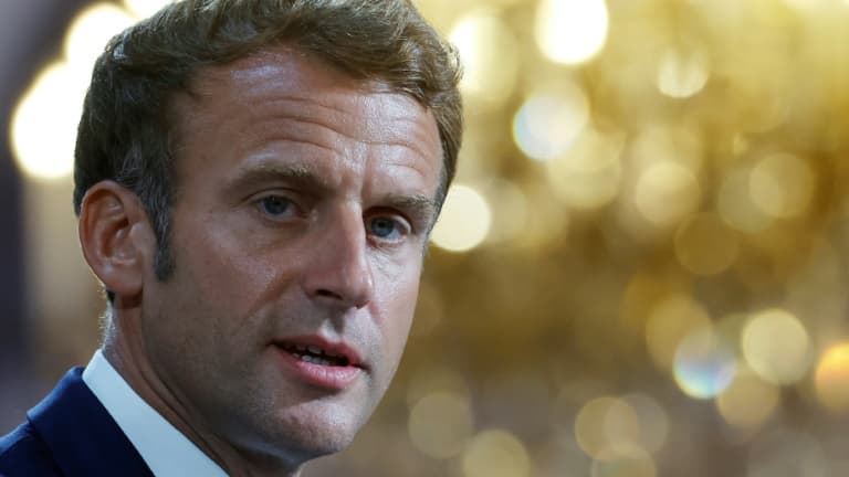 Le président Emmanuel Macron, le 13 septembre 2021 à l'Elysée