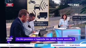 Fin des panneaux à l'approche des radars. Bonne nouvelle ? 