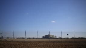 La United States Bullion Depository, une chambre forte située à Fort Knox où sont stockées des réserves de lingots d'or appartenant au département du Trésor américain, le 27 février 2014.