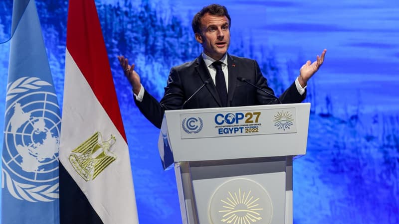 COP27: Macron estime que 