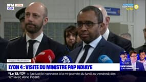 Le ministre de l'Éducation nationale Pap Ndiaye en déplacement à Lyon