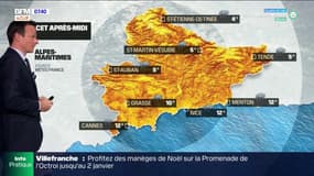 Météo Côte d'Azur: des éclaircies dans la matinée avant l'arrivée d'averses