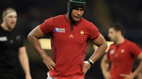Thierry Dusautoir lors de la déroute face aux All Blacks lors de la Coupe du monde 2015