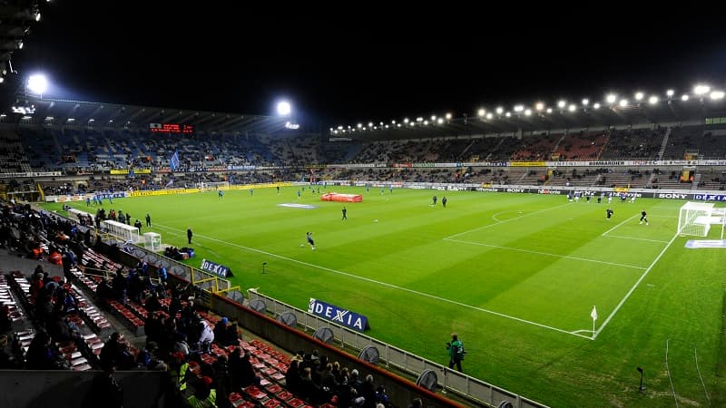 Le stade du FC Bruges