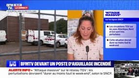 Câbles incendiés, actions coordonnées... Ce que l'on sait de "l'attaque massive" sur le réseau TGV