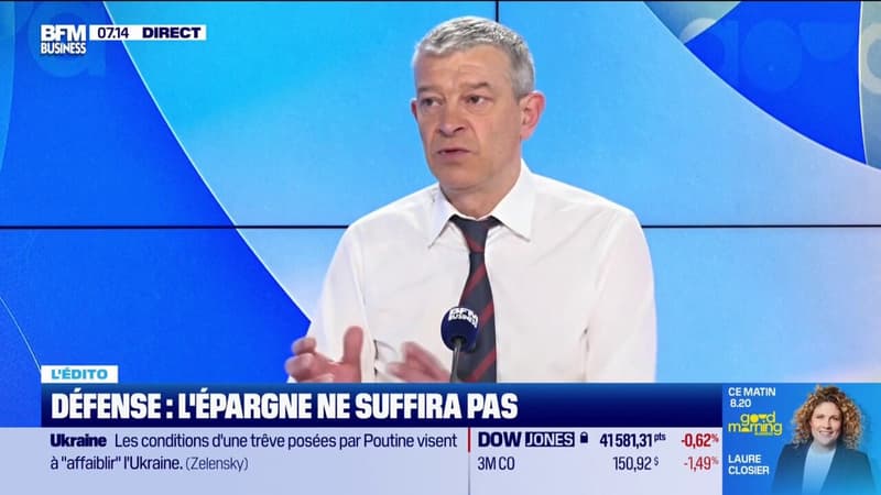 L'ÉDITO DE DOZE: l'épargne seule pour financer la Défense ne suffira pas