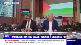 Story 1 : Mobilisation pro-palestinienne à Sciences Po - 13/03