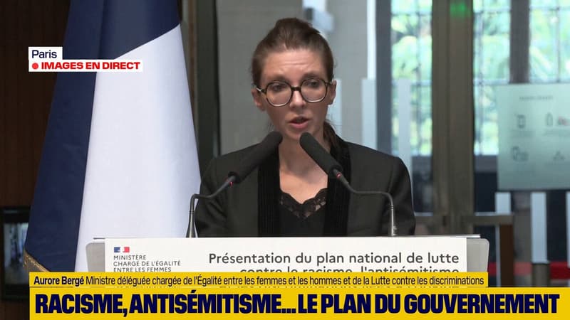 Aurore Bergé: "Ce plan doit envoyer un signal républicain de concorde absolument essentiel à un an de l'élection présidentielle"