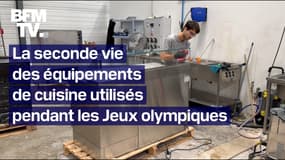 Le matériel de cuisine des Jeux olympiques est reconditionné puis revendu en France 