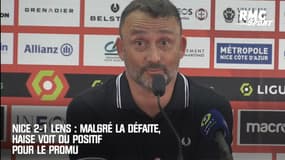 Nice 2-1 Lens : Malgré la défaite, Haise voit du positif pour le promu