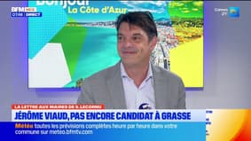 Lettre aux maires de Sébastien Lecornu : Jérome Viaud, maire de Grasse : "Je salue cette volonté de dialogue, mais il faut passer aux actes."