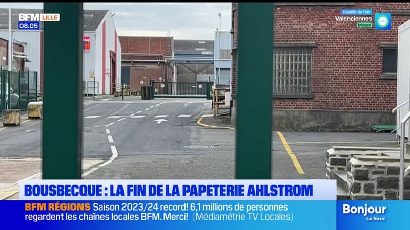 Bousbecque: la papeterie Ahlstrom ferme ses portes ce vendredi, marquant la fin d'une aventure de 150 ans