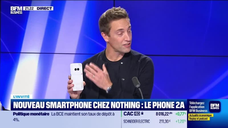 Xavier Widehem (Nothing) : Nouveau smartphone chez Nothing, le Phone 2A - 07/03