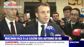 Emmanuel Macron: "Je récuse le terme de violences policières, la violence est d'abord dans la société"