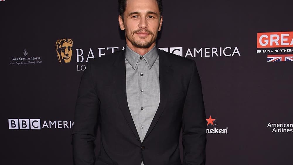 L'acteur James Franco, le 6 janvier 2018 aux Baftas. L'acteur James Franco, le 6 janvier 2018 aux Baftas.
