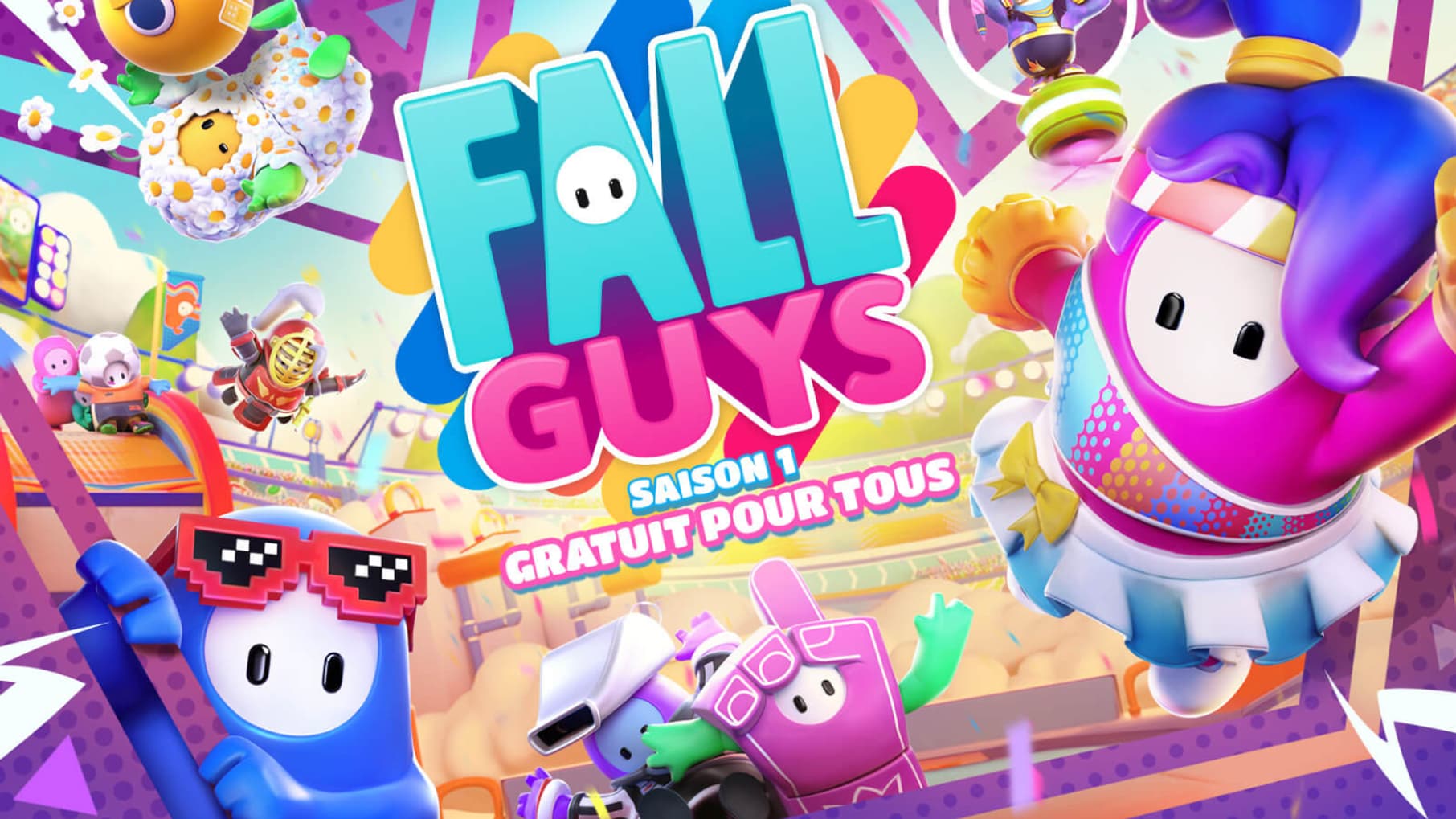 Capture d'écran du jeu Fall Guys Capture d'écran du jeu Fall Guys