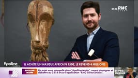 Il achète un masque africain 150 €, le revend 4 millions